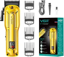 Cortador de Cabelo VGR Voyager Hair Clipper V-138 Dourado