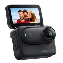 Camara INSTA360 GO3S13 Cinsaata Stand Edition 128GB Midmight- Black