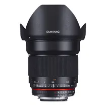 Lente Samyang Nikon MF 16MM F2.0 Ae Aps-C DSLR