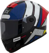 Capacete para Moto Axxis Hummer B Flex E0 - Tamanho M (57-58) - Gloss White
