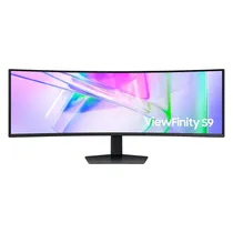 Monitor Samsung Viewfinity S9 LS49C954UANXZA 49" Quad HD Ultrawide Curvo 120HZ USB DP-Preto