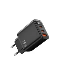 Carregador Rápido Wiwu WI-G010 Firefly, 30W 3.2A, USB-C, USB - Preto|