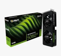 Placa de Vídeo 8GB Exp. GF-RTX5060TI Palit Dual NE7506T019P1-