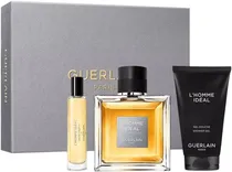 Kit de Perfume Guerlain L´Homme Ideal Edt 100ML Y 10ML + Gel de Banho 75ML - Masculino