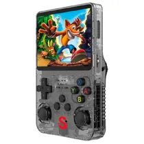 Console Gameboy Smartfy GP02P - Recarregável - 256GB - PS1/PS2/PSP/Nintendo - 3.5" - Preto