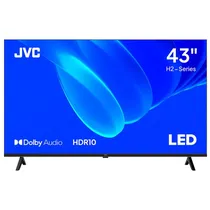 Smart TV JVC LT-43KM358 - Full HD - USB/HDMI - Google TV - Bluetooth/Wi-Fi - 43"