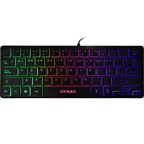 Satellite Teclado Mini AK-872 Multimedia Español Negro