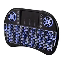 Controle Universal Yookie YE35 - RGB - Mini Teclado - Recarregável - Preto
