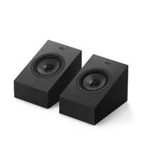 Caixa Kef Q8 Meta Satin Black Atmos 2 Vias Par