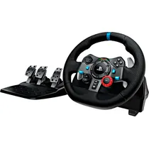 Volante de Corridas com Pedais Logitech G29 Driving Force Compatível com PS3/PS4/PS5/Windows - Preto