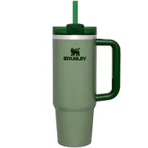 Copo Térmico Stanley Quencher H2.0 Flowstate Tumbler de 887 ML - Hammertone Green