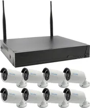Kit DVR e Câmeras Wifi Tucano Video Recorder 5G TC-WF08 (Caixa Feia)