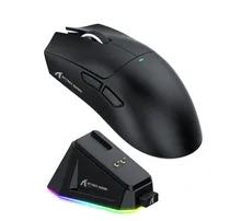 Mouse Gamer Sem Fio Attack Shark X11 PAW3311 Black Trimode Wired+2.4G+BT