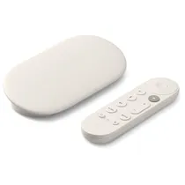 Adaptador Multimídia Google Chromecast GA05662-Ca - com Google TV - 4K - Wi-Fi - Branco