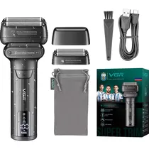 Aparelho de Barbear Recarregável VGR Voyager V-368 - Preto