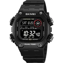 Relògio Masculino Digital Skmei 2126 BKBK Black Black