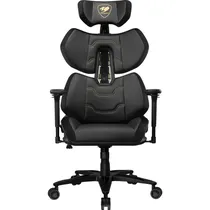 Cadeira de Escritório Gamer Cougar Terminator Elite Gold - Preto/Dourado