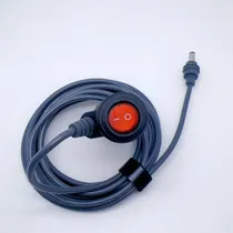 Cabo Veicular DC para Starlink Mini 2M com Interruptor