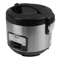Panela Elétrica para Arroz Free Home FR-A404 - 700W - 4L - 220V - Prata/Preto
