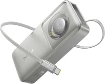 Carregador Portátil Baseus FREE2PULL P10073701843 - Lunar Gray