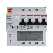 Disjuntor Inteligente ZJSBL7-100Z Zigbee / 63A / 4P / Compativel com Alexa e Google Assistant / App Tuya