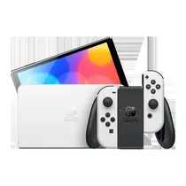 Console Nintendo Switch Oled 64GB Hong Kong - Branco (Heg-s-Kaaaa)