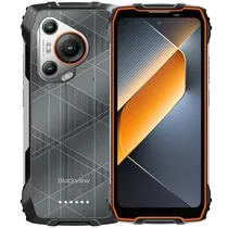 Celular Blackview BL7000 5G NFC Dual Sim de 256GB/8GB Ram de 6.78" 50+20MP/32MP - Preto Laranja