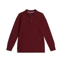 Polo Mangas Largas Infantil Niño Tommy Hilfiger KB0KB08634 VLP