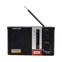 Radio Mega Star RX188BTA Negro
