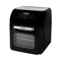 Fritadeira Elétrica Air Fryer Coby CY-AIRF-12LZH-DG-BK-W - 1700W - 12L - Display Digital Touchscreen - 110V/60HZ - Preto