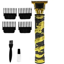 Máquina de Cortar Cabelo Megastar GWE040 Dragão Recarregável - Dourado