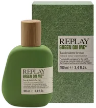 Perfume Replay Green On Me Edt 100ML - Masculino