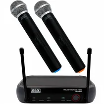 BLG Microfono Inalambrico TM-UF02 2MIC/Uhf Negro