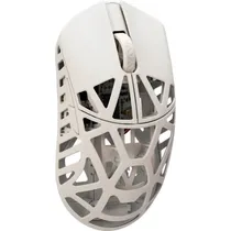 Mouse Gamer Sem Fio Wlmouse Beast X Max Magnesium - Milky White