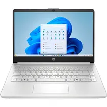 Notebook HP 14-DQ6011DX Celeron N150 4/128 GB 14" - Prata
