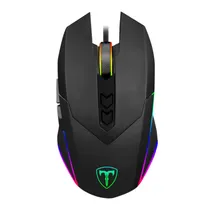Mouse Gamer T-Dagger Lieuntenant T-TGM301 RGB 8000 Dpi USB - Preto