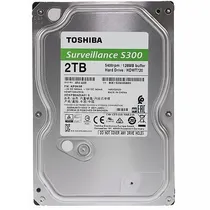 HD Interno Toshiba 2TB 3.5" Surveillance S300 HDWT20UZSVA 5400 RPM