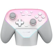 Controle Sem Fio Gamesir Super Nova T4N Pro para PC/Switch/Smartphone + Base de Carga