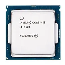Processador Intel Core i3 9100 Socket LGA 1151 / 3.6GHZ / 6MB - OEM