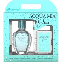 Kit Perfume Omerta Acqua Mia Donna Edp 100ML + 20ML - Feminino