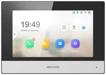 Monitor Vídeo Porteiro Hikvision DS-KH6320-WTE1 Tela de 7"