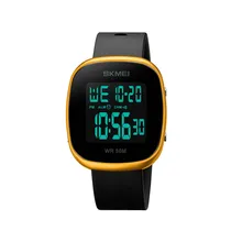 Relógio Masculino Digital Skmei 1843 GD Ouro