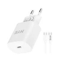 Carregador Hye HYEC8C / Turbo USB+Tipo-C / 3.0 / 20W