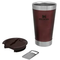 Stanley Vaso Classic Beer Pint c/Abridor 473ML Bordo
