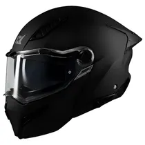 Capacete Axxis Ghostfighter SV Solido A1 - Articulado - Tamanho XXL - com Óculos Interno - Matt