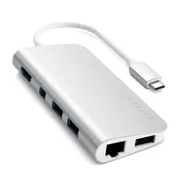 Satechi Hub ST-TCMM8PAS USB-C Multimedia Adapter Silver