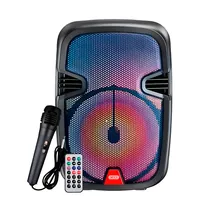 Caixa de Som Xo F51 Bluetooth/ 10W/ RGB/ 1800MAH/ com Microfone - Preto