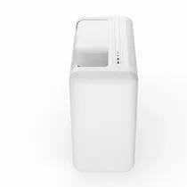 Gabinete Hyte X50 Snow White, CS-HYTE-X50G-WW, Mid Tower, ATX, Sem Fans, Branco