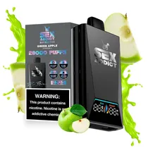Sex Addict Vaper S280 28000PUFFS Green Apple