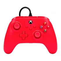 Controle Powera Enhanced Wired PWA-A-02542 para Xbox Series - Red